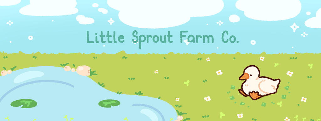 Banner Wallpaper for Little Sprout Farm Co.